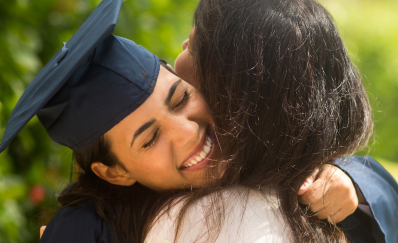 Embracing after graduation