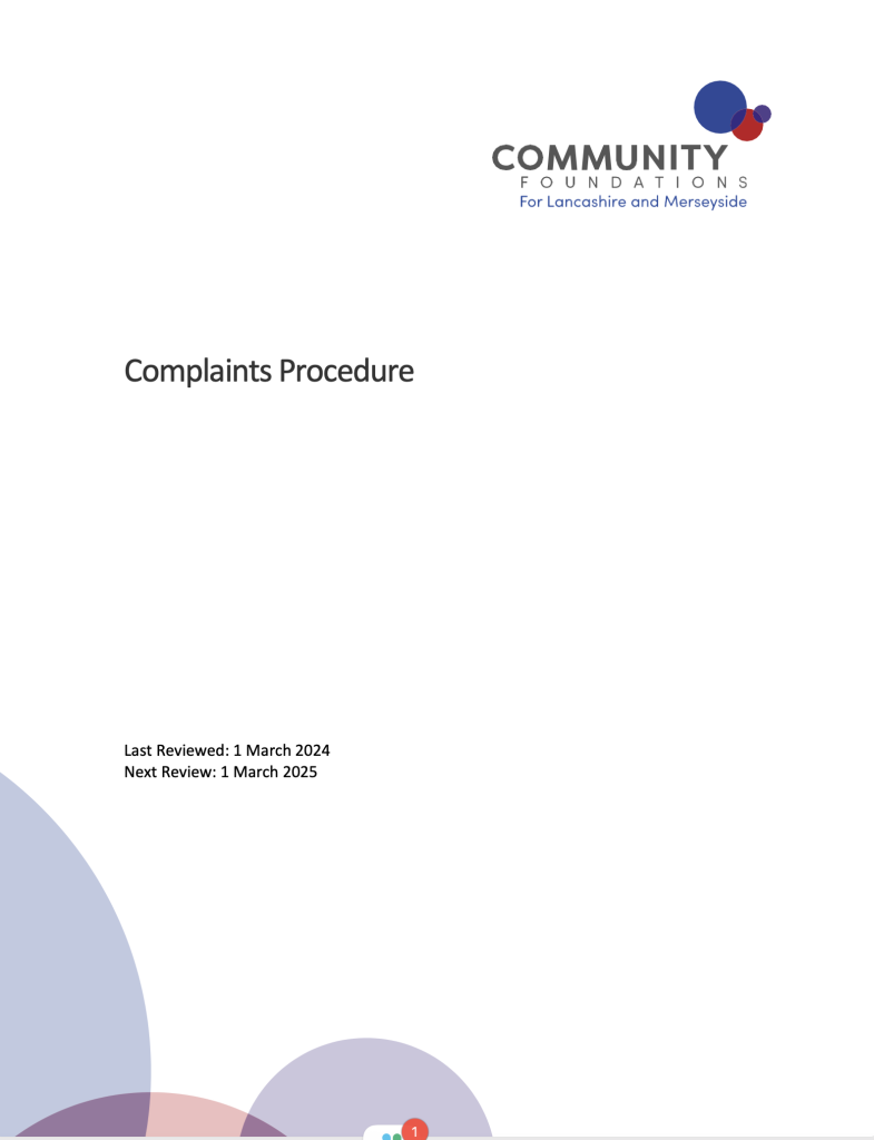 Complains Procedure PDF